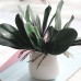1 Bouquet Green Artifical PU Butterfly Orchid Leaf Bush Flowers Plant Home Decor   222613967030